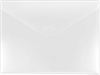 Poly Envelope w/Half-Moon Closure (9 1/2 x 12 1/2, Flap 4 1/2) White