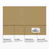 9 x 12 Presentation Folder 18pt. Grocery Bag
