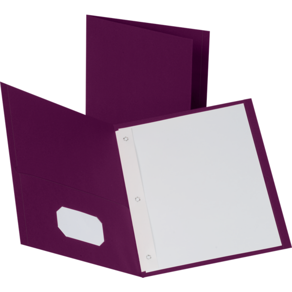 Blank 9 X 12 Presentation Folders W Brads Burgundy Folders Com