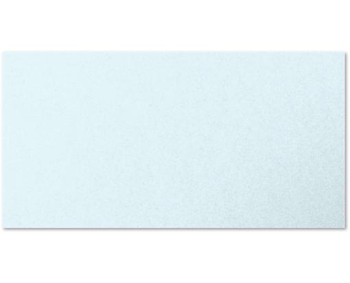 Photo Greeting Flat Card (4 1/8 x 8) Aquamarine Metallic
