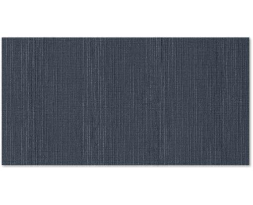 Photo Greeting Flat Card (4 1/8 x 8) Nautical Blue Linen