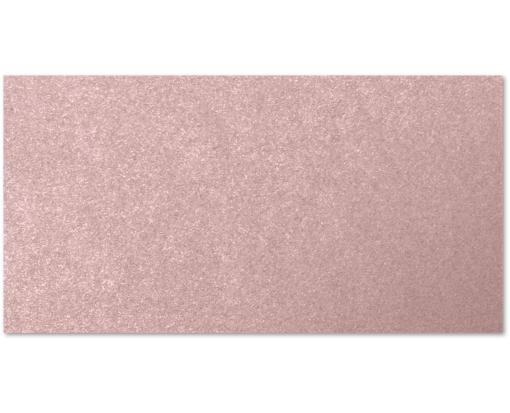 Photo Greeting Flat Card (4 1/8 x 8) Misty Rose Metallic