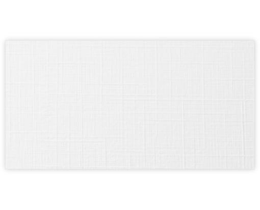 Photo Greeting Flat Card (4 1/8 x 8) White Linen