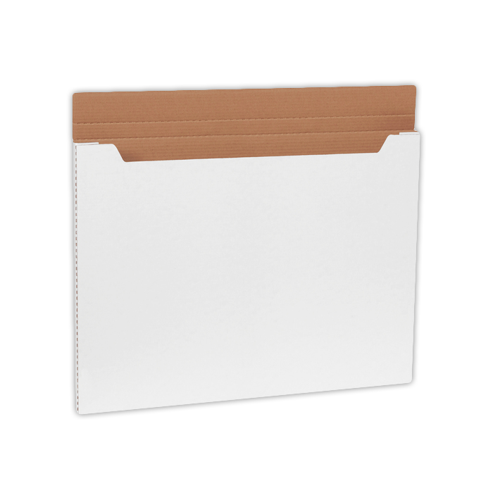 Blank 30 x 22 1/2 x 1 Jumbo FoldOver Mailer (Pack of 20)White