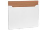 30 x 22 1/2 x 1 Jumbo Fold-Over Mailer (Pack of 20) White