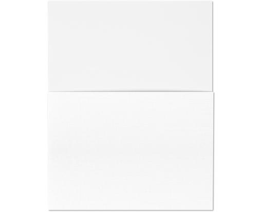 5 1/2 x 7 1/16 Square Pocket Invitation Pouch White Linen