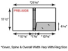 Paper 3 Ring Binder w/1 Pocket 