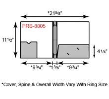 Paper 3 Ring Binder w/Disc Sleeve