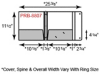 Paper 3 Ring Binder w/2 Pocket & Portfolio Flap 