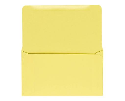 #6 3/4 Remittance Envelope (3 5/8 x 6 1/2 Closed) Pastel Canary