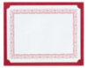 9 1/2 x 12 Single Certificate Holder Garnet