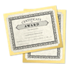 9 1/2 x 12 Single Certificate Holder Gold Metallic