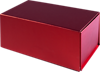 Small Magnet Gift Box Red Metallic