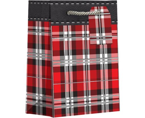 Small Gift Bag (7 1/2 x 6 x 3) Authentic Plaid