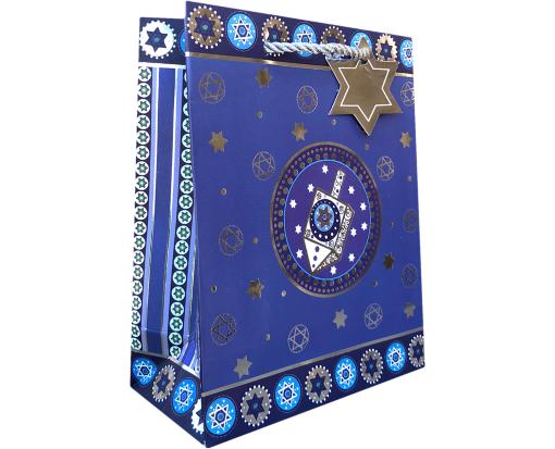 Small Gift Bag (7 1/2 x 6 x 3) Traditional Hanukkah