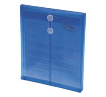 9 3/4 x 11 5/8 Poly Button & String Open End Envelope