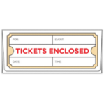 Ticket Envelope (2 7/8 x 6 1/2)