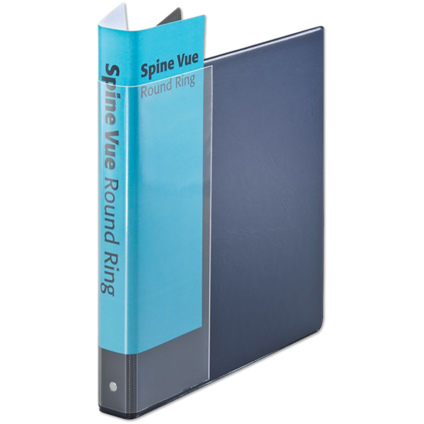 1" Locking Round Ring Binder Navy