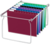 Hanging File Frames Kit (12 Hanging File Folders, Tabs & Inserts) Assorted