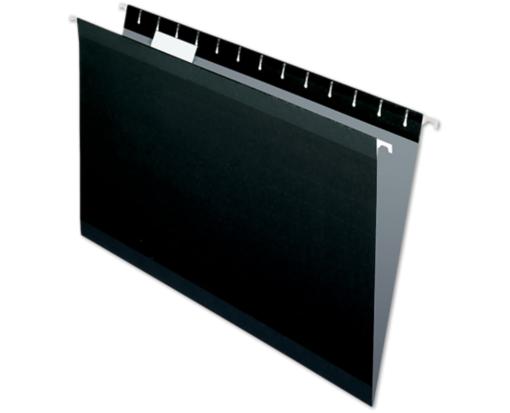 Legal Size Pendaflex Reinforced (1/5 Cut) Hanging Folder (Pack of 25) Black