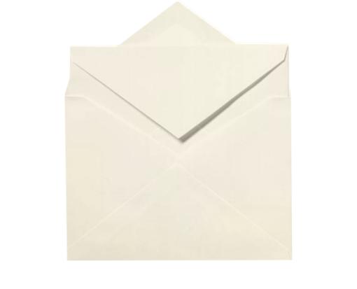 Windsor Outer Envelope (6 1/4 x 8 1/2) Natural White - 100% Cotton
