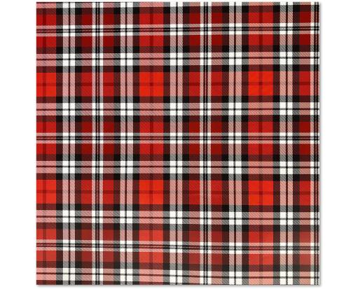 Jumbo Wrapping Paper Roll (10 x 30)  Authentic Plaid