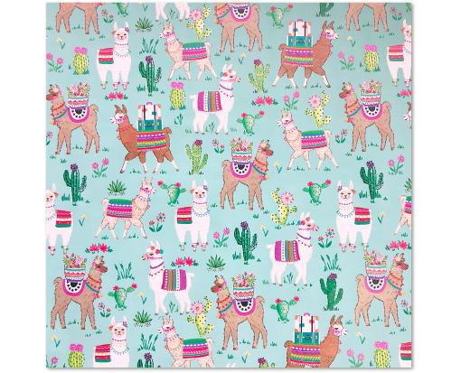 Large Wrapping Paper Roll (5 x 30) Dolly Llama