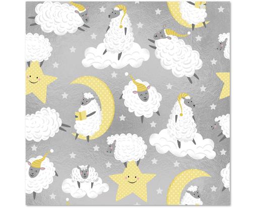 Large Wrapping Paper Roll (5 x 30) Counting Sheep