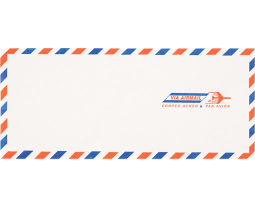 #10 Regular Envelope (4 1/8 x 9 1/2) Airmail w/ Security Tint