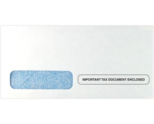 W-2 /1099 Form Envelope #3 (3 15/16 x 8 1/4) 24lb. White - Tax