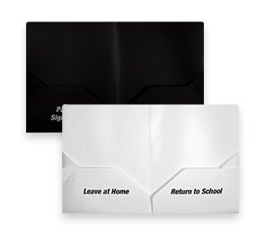9 x 11 3/4 Preprinted Poly Folders | Envelopes.com