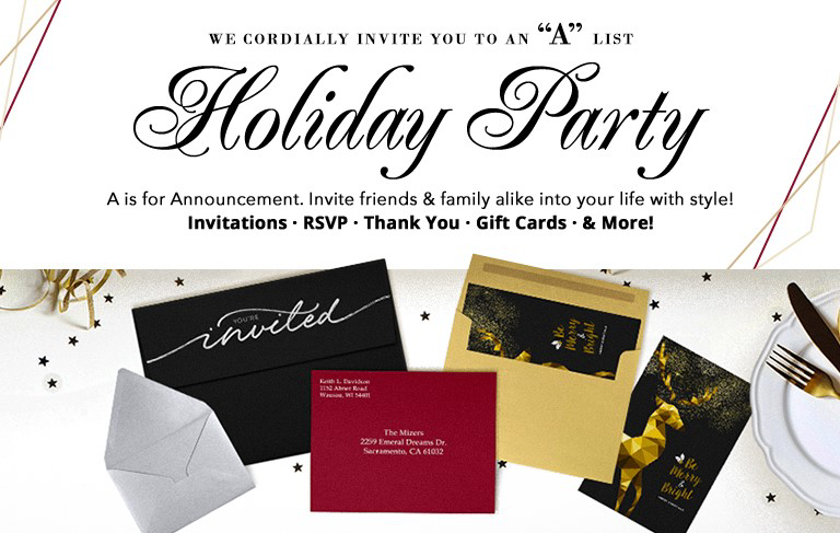 Party Invitations | Envelopes.com