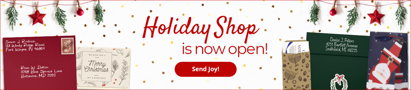 Holiday Shop | Envelopes.com