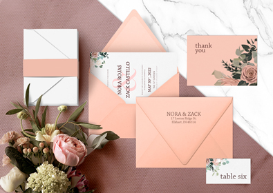 Pink Wedding Envelopes | Envelopes.com